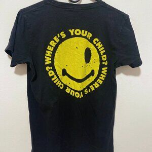 Boys Noize Where's Your Child T-Shirt EDM Smiley Shirt